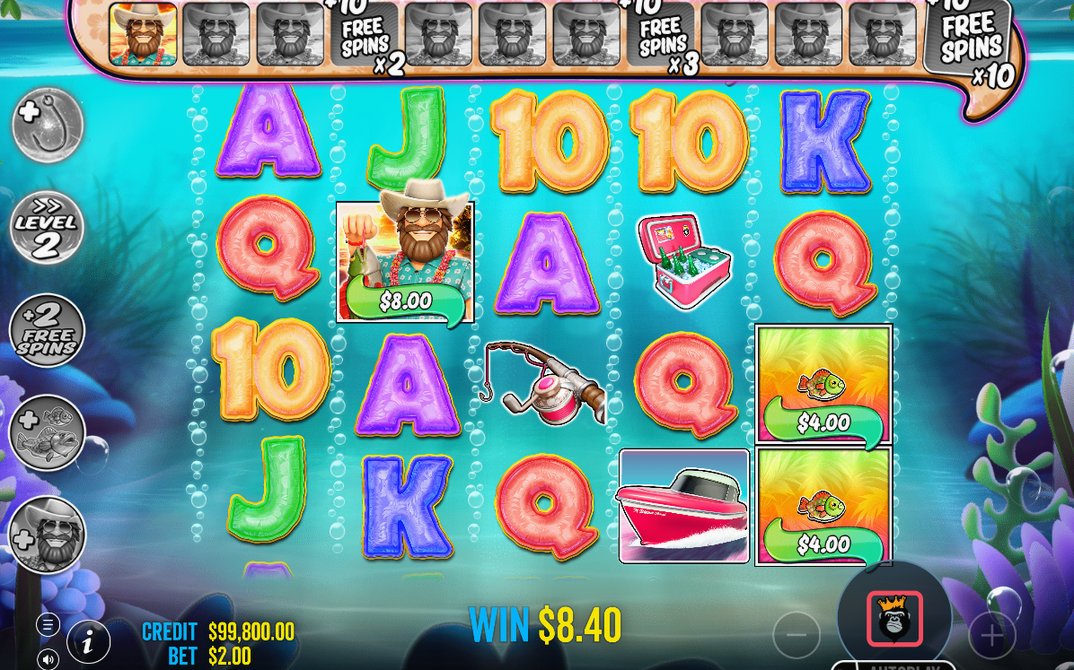 Super free spins med alla modifikationer aktiva